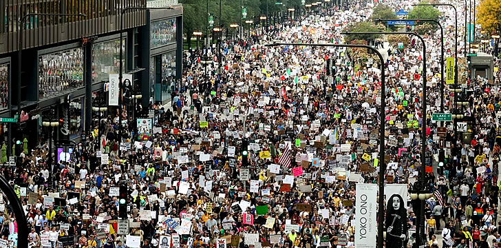 No Kings Day Protests in Chicago and around the world